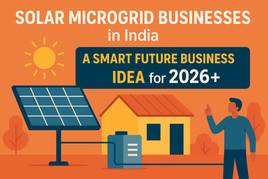 solar microgrid business India 2026 feature image