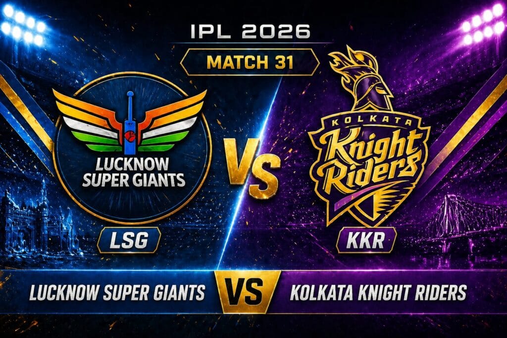 LSG VS KKR